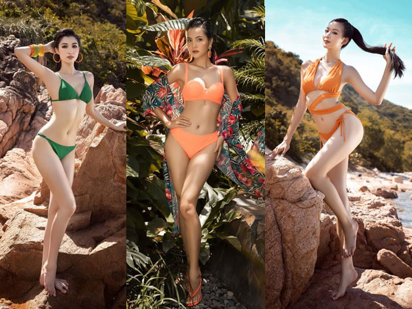 Miss World Vietnam 2022: Top 38 khoe dáng nóng bỏng cùng bikini