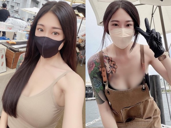 Hot girl xinh đẹp mặc gợi cảm bán ốc, khách đến nườm nượp