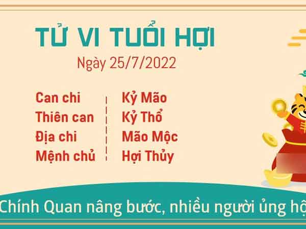 Tử vi thứ 2 ngày 25/07/2022 của 12 con giáp: Mão gặp họa, Hợi nhiều người ủng hộ