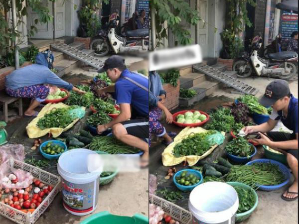 Nam thanh niên đi mua rau kì kèo bớt từ 1k, hỏi ra mới biết lý do khiến ai cũng đồng cảm