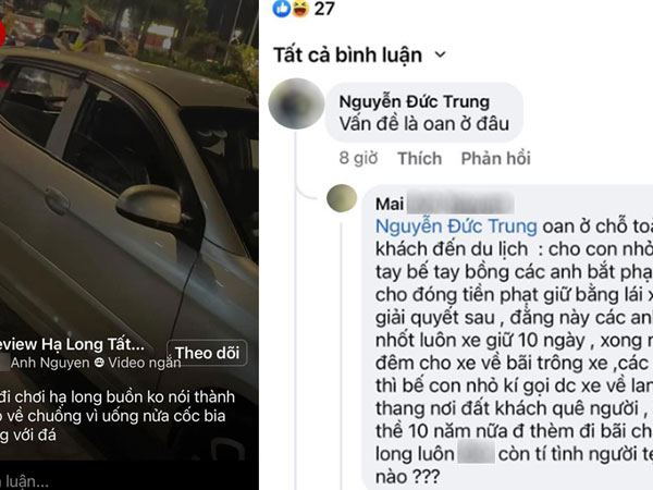 Cô gái 'thề' 10 năm nữa cũng không quay lại Hạ Long vì bị CSGT giữ xe do uống bia vẫn lái ô tô