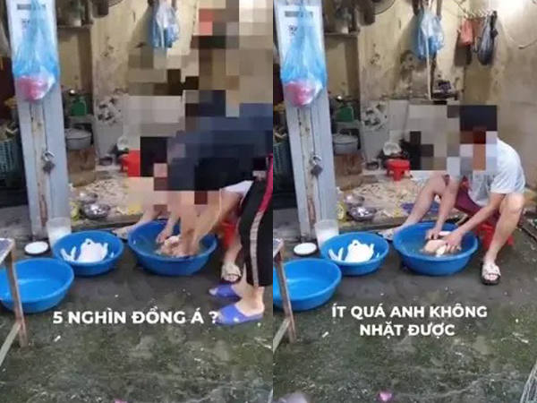 Đu trend cầm 5k mua thịt gà, thanh niên suýt bị chủ quán cho 'ăn dao'