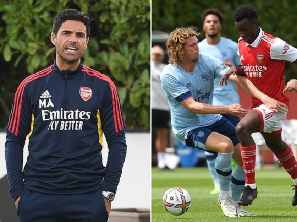 Arsenal thua sốc CLB cũ của Eriksen, chuẩn bị đá Emirates Cup