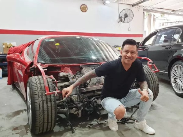 Siêu xe Ferrari 16 tỷ phục hồi sau tai nạn như thế nào?