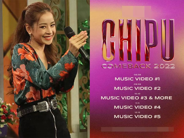 Nói là làm, Chi Pu 'đẻ sòn sòn' mỗi tháng ra 1 MV