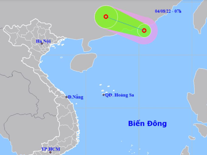 Xuất hiện áp thấp nhiệt đới trên Biển Đông, miền Bắc mưa to