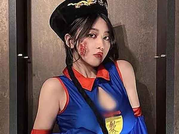 Tháng cô hồn, hot girl chơi lớn hóa cương thi