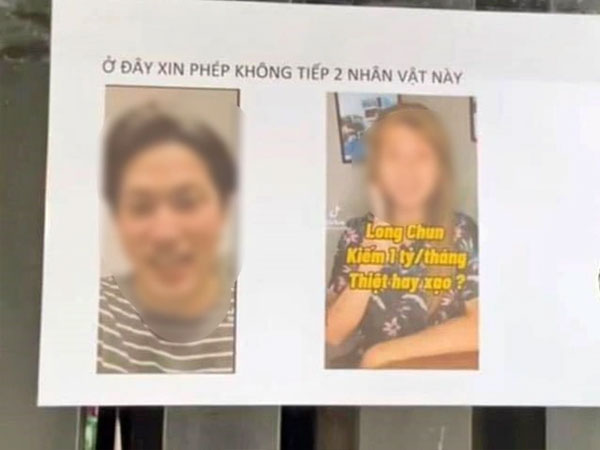Dân mạng xôn xao quán ăn dán ảnh miễn tiếp với 2 TikToker chuyên review đồ ăn