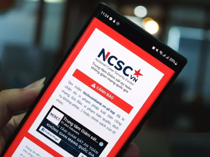Nhiều website ngân hàng lớn ở Việt Nam bị giả mạo