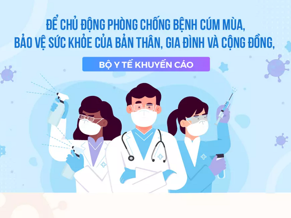 5 khuyến cáo không thể bỏ qua phòng bệnh cúm theo Bộ Y tế