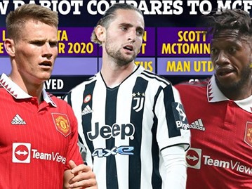 Báo động cho MU: Rabiot tệ hơn nhiều so với McTominay và Fred