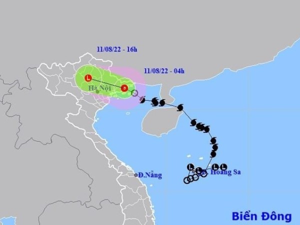 Bão số 2 suy yếu thành áp thấp nhiệt đới, các tỉnh miền Bắc, Thanh Hóa, Nghệ An tiếp tục mưa lớn