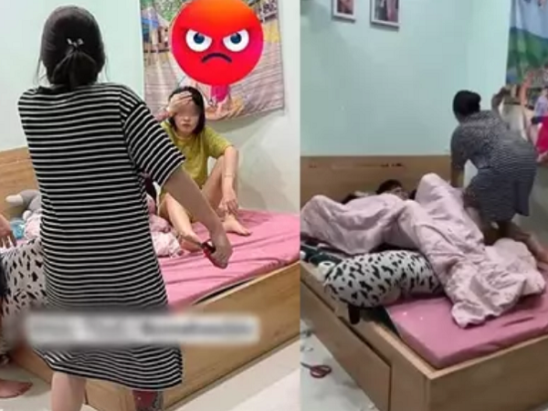 BIẾN ĐÊM: Vợ vác chày đánh ghen, giã 'tiểu tam' không khác gì giã cua