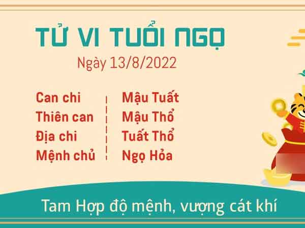 Tử vi thứ 7 ngày 13/08/2022 của 12 con giáp: Ngọ có lộc, Dậu mệt mỏi