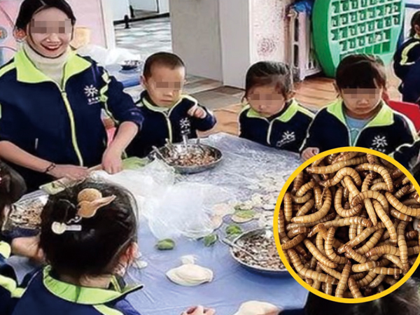 Phụ huynh tố trường mầm non cho học sinh ăn thịt có giòi, rau quả hỏng
