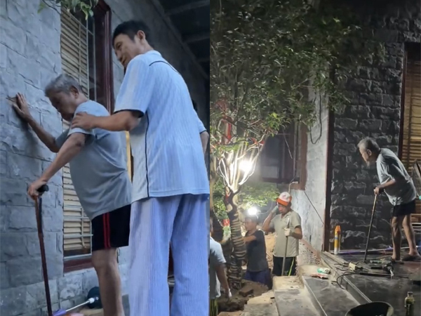 Cụ ông 92 tuổi ngẩn ngơ giữa hè, tay gõ gậy lộc cộc xuống đất, miệng liên tục mắng con trai, lý do phía sau khiến ai nấy xót xa