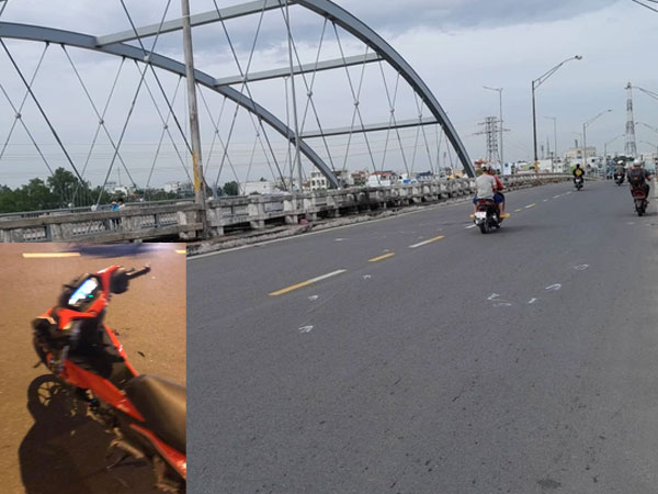 Đang bảo vệ hiện trường tai nạn, đại úy công an bị xe tông nguy kịch