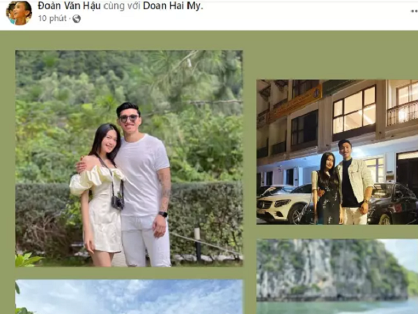 Đoàn Văn Hậu xác nhận yêu Doãn Hải My, tung loạt hình cực tình