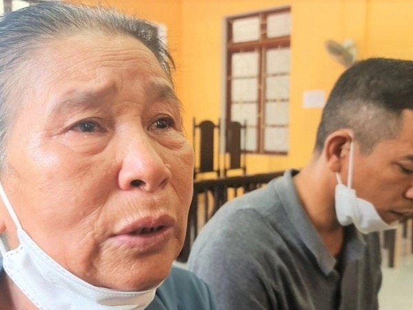 Mẹ già nhiều lần quỳ gối xin con gái rút đơn kiện em trai