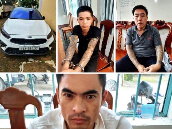 Tóm gọn băng nhóm dùng xe con chuyên trộm xe máy