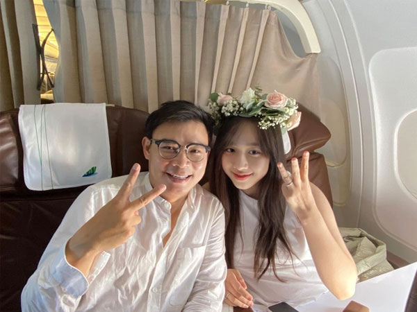 MC Hà My được triệu phú cầu hôn trên máy bay đã sinh con đầu lòng, hé lộ tên em bé