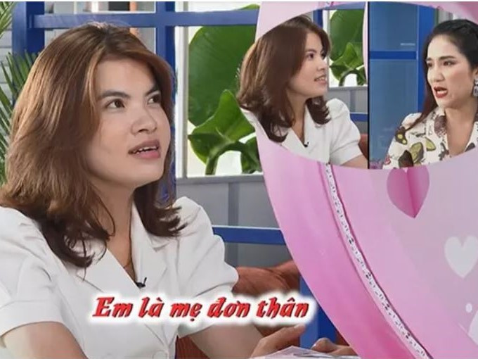 Mẹ đơn thân xinh đẹp dắt con gái 9 tuổi đi hẹn hò tìm chồng mới