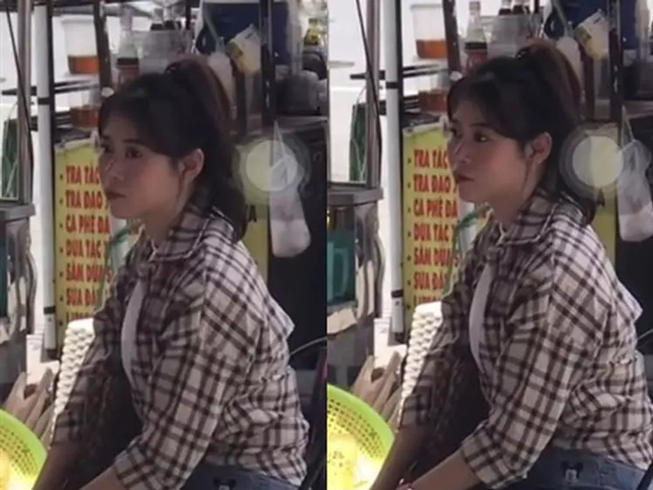 Ngã ngửa nhan sắc hot Tiktok Việt Phương Thoa khi bị chụp lén