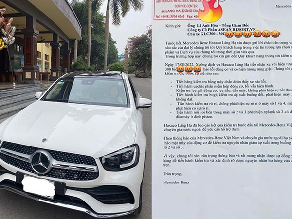 Mercedes GLC tại Việt Nam đang đi chết máy, hãng đòi 'mổ' máy xe