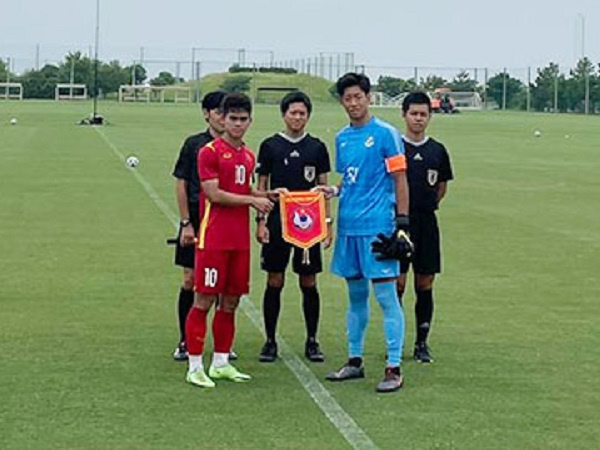 U20 Việt Nam thua phút chót trong trận giao hữu cuối tại Nhật Bản