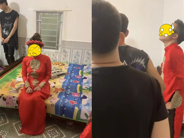 Giữa ngày cưới, cô dâu nắm chặt tay người đàn ông lạ măt, rồi 'thẳng tưng' tuyên bố bào thai không phải của chú rể