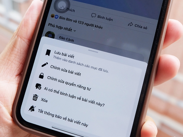 Người dùng iPhone Việt đã có thể chỉnh sửa bài viết Facebook