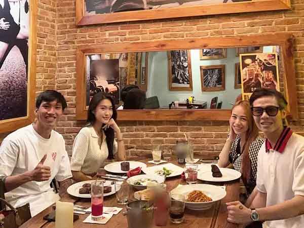Joyce Phạm tụ tập couple Hậu - My: Bức ảnh sặc mùi tiền tài