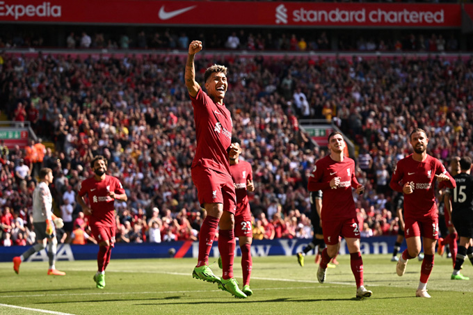 Ghi tới 9 bàn, Liverpool thắng trận đầu tiên trong mùa giải