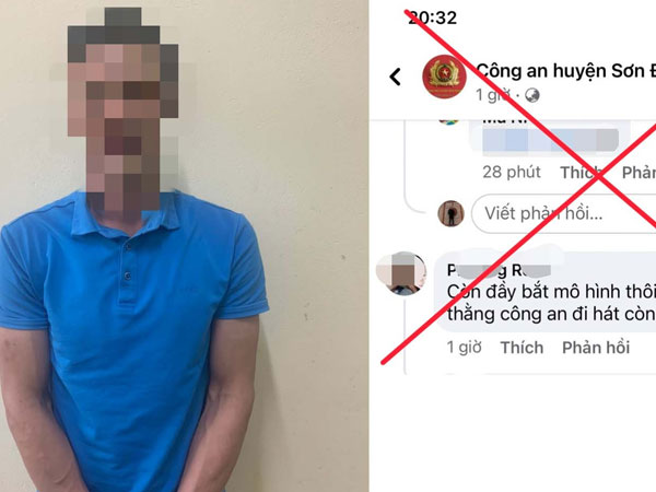 Bị phạt 7,5 triệu đồng vì ‘comment dạo’ trên Facebook công an huyện