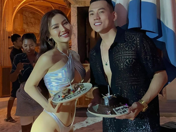 Netizen ngán ngẩm trước hình ảnh Phương Trinh Jolie diện bikini dự tiệc sinh nhật của chồng