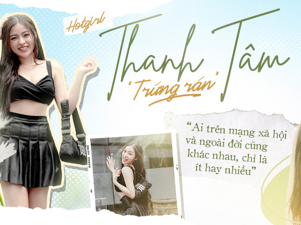 Hotgirl 'trứng rán' Thanh Tâm: 'Ai trên mạng xã hội và ngoài đời cũng khác nhau, chỉ là ít hay nhiều'