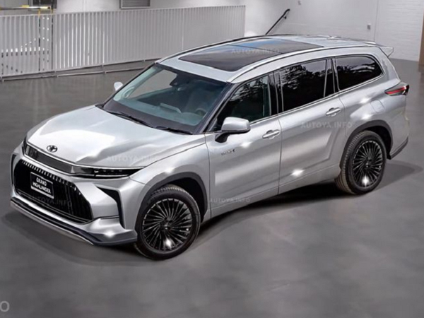Toyota Grand Highlander 2023 - chiếc SUV Highlander 'siêu to' lộ diện