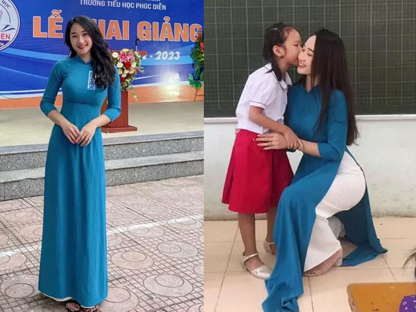 Danh tính cô giáo tiểu học mặt xinh, body chuẩn gây bão khắp MXH