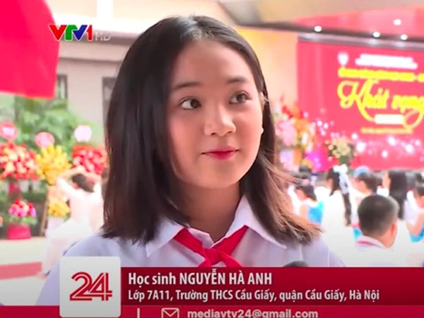 Nữ sinh khiến CĐM đốn tim khi xuất hiện trên sóng truyền hình, soi 'info' hóa ra là gương mặt thân quen