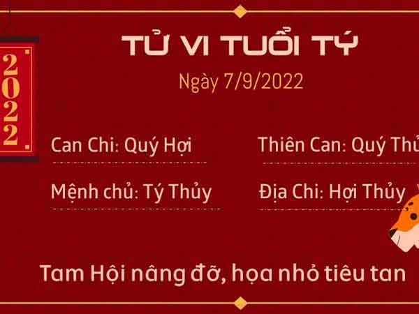 Tử vi thứ 4 ngày 07/09/2022 của 12 con giáp: Sửu cẩn thận ăn nói, Dần tránh được họa mất tiền