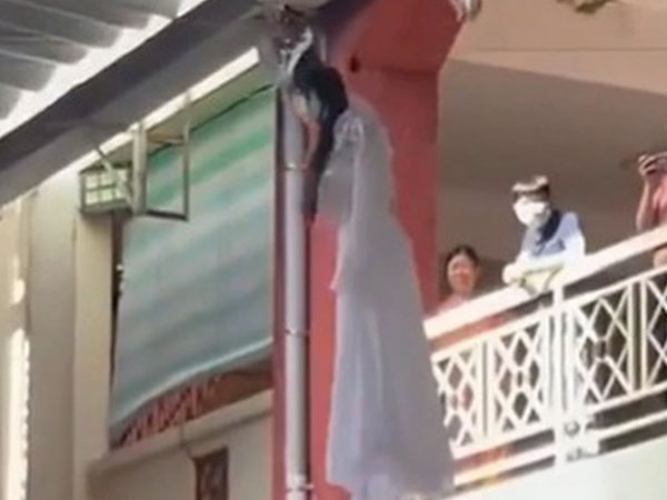 Clip chị Hằng 'hạ phàm' mặt trắng, bay giật giật trên không: Nhà trường nói gì?
