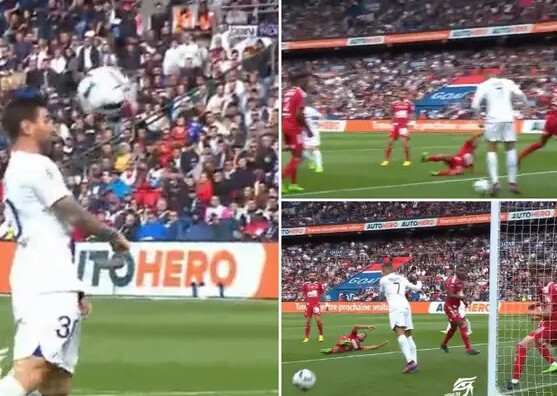 Mbappe hứng chỉ trích vì cản cú sút ghi bàn của Messi