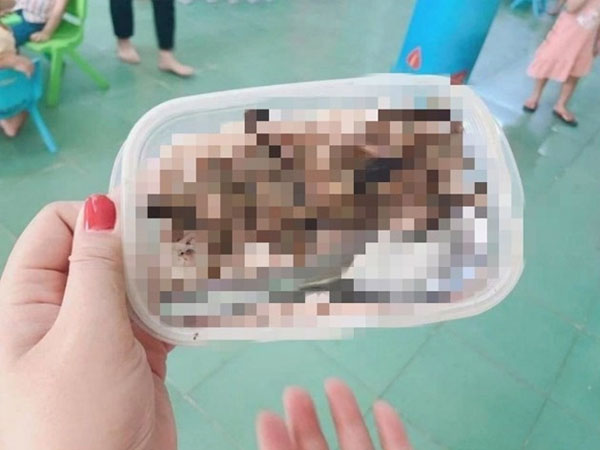 Bức ảnh 'học sinh mang cơm với thịt chuột' được chụp từ 3 năm trước