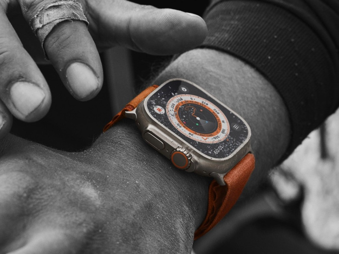 Lộ dung lượng pin 'cực khủng' của Apple Watch Ultra