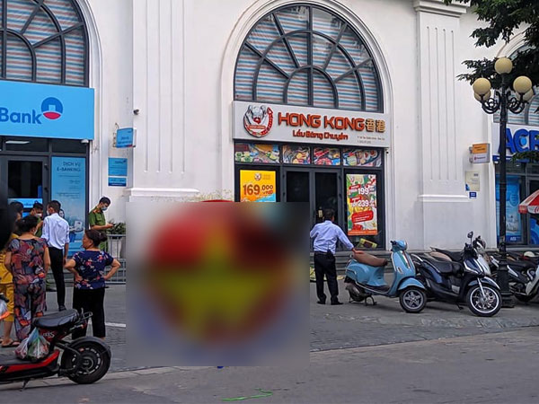 Rơi từ tầng cao khu chung cư B6 Giảng Võ xuống đất, nữ sinh tử vong thương tâm