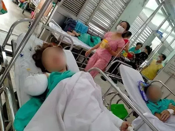 Gã chồng chặt đứt tay vợ: 'Nếu anh còn sống trở về, mình làm lại em nhé'