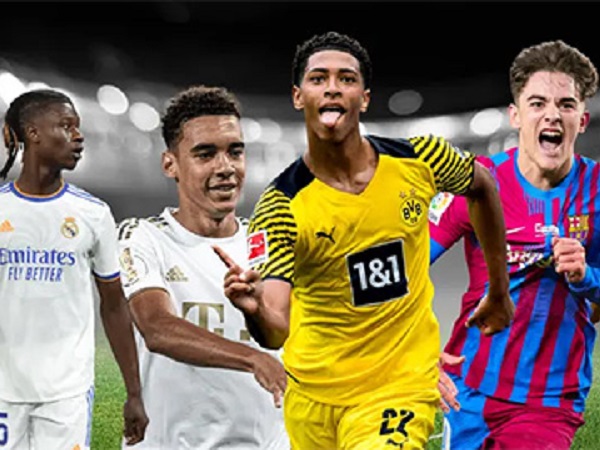 Top 40 Cậu Bé Vàng: Bellingham và dàn sao Barca, MU, Liverpool lộ diện
