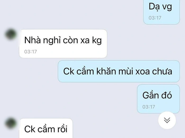 Vụ ngoại tình hot nhất mạng xã hội: Rầm rộ thêm tin nhắn nhớ nhung, đi nhà nghỉ mang khăn mùi xoa