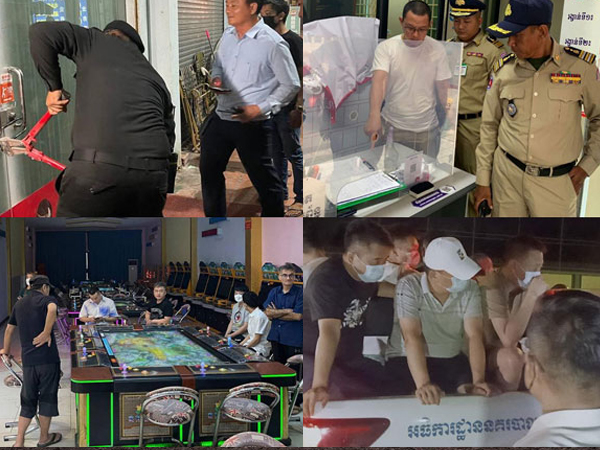 Campuchia mở đợt truy quét tội phạm cờ bạc sau lệnh của Thủ tướng Hun Sen, hơn 500 người bị bắt giữ