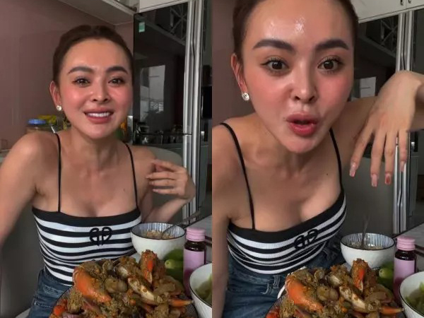 Trang Nemo khoe 'cam thường' để giải thích sự cố lộ da xỉn màu trên sóng livestream